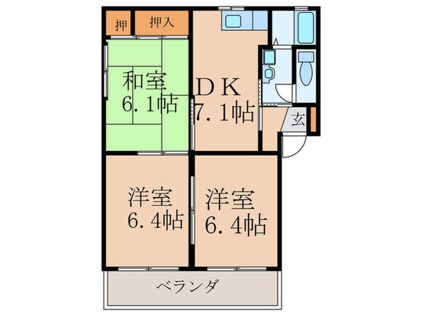 メゾン・ド・レスポアールの物件間取画像